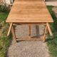 Dining table with extensions