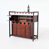 Knud Bent dry bar in rosewood Dyrlund Denmark 1960