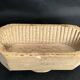Old 19th century fluted wooden butter mold