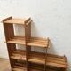 80' pine staircase bookcase shelf