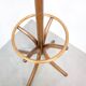 Vintage Curved Wooden Coat Stand VALET, Czechoslovakia, 1970s–1980s
