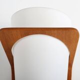 Applique NX 41 de Louis Kalff pour Philips en contreplaqué de teck courbé, 1959