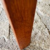 Extendable dining table in teak, butterfly extension by Van Pelt circa 1960.