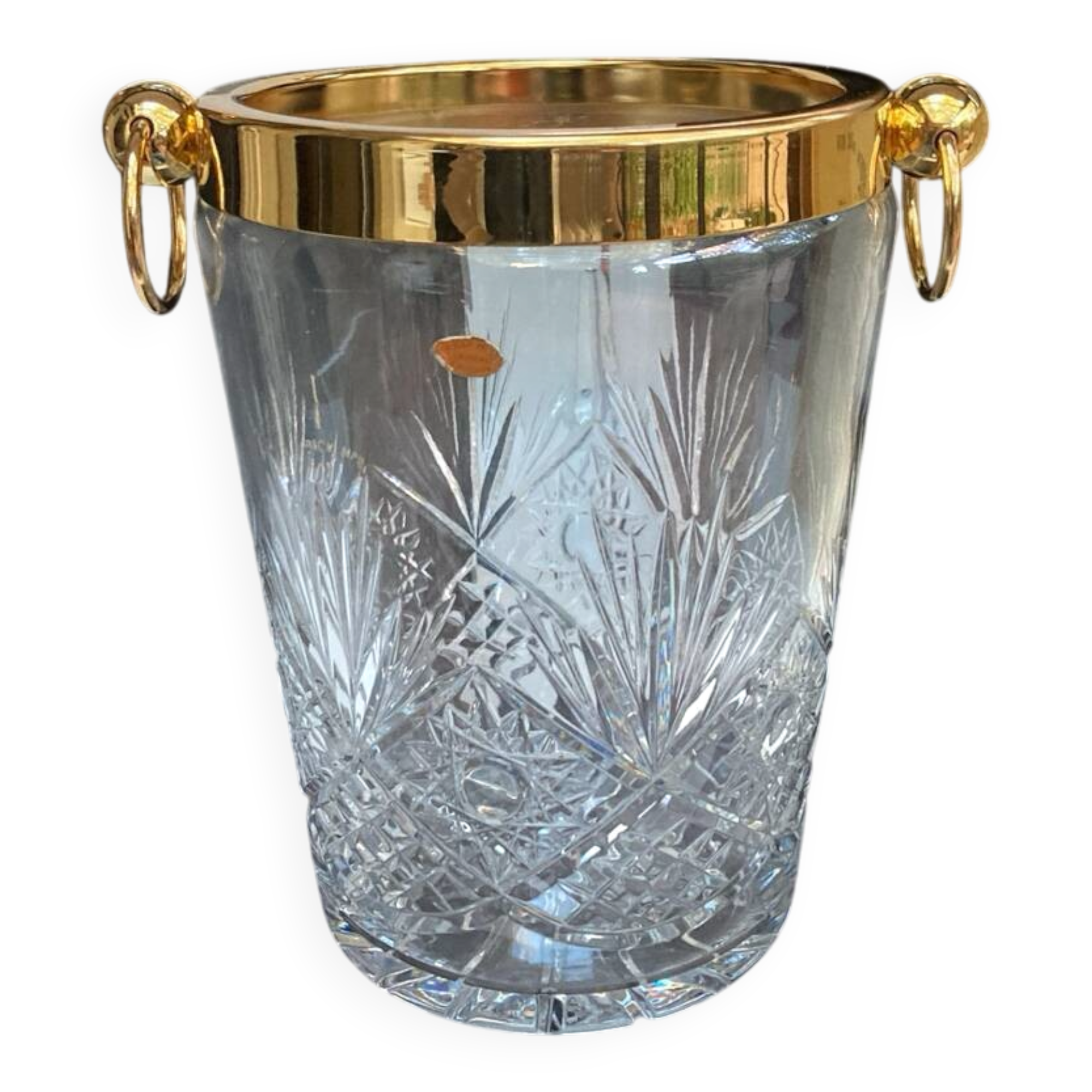 Large crystal cooler from BACCARAT DE VALERY KLEIN, new