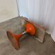 Table vintage orange par Finžgar & Zorman pour Meblo Yougoslavie