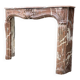 Louis XV fireplace in Rances marble, 18th century