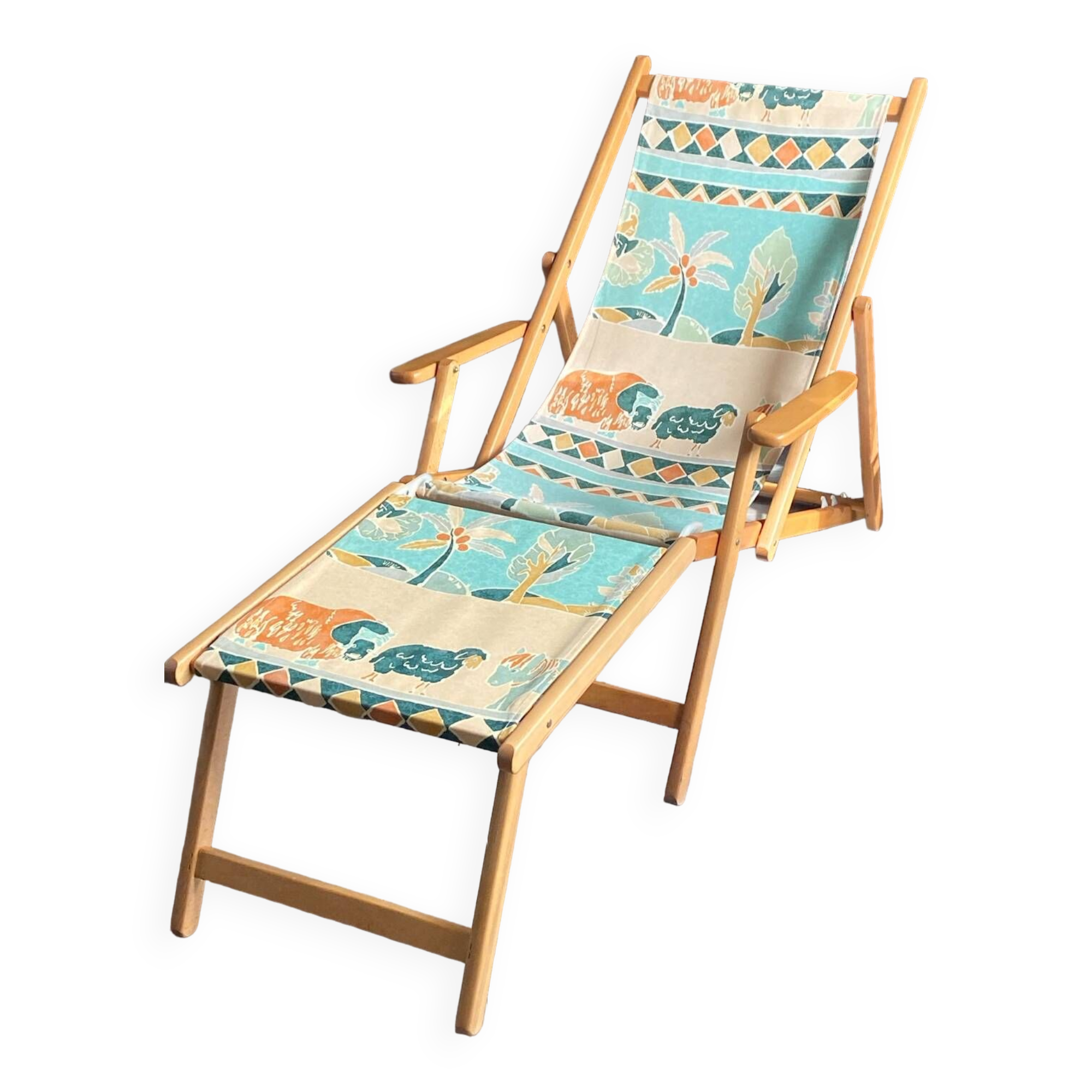 Vintage deckchair