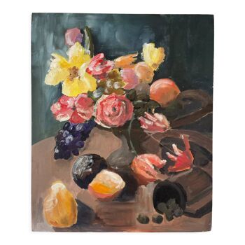 Tableau - Nature morte fleurs