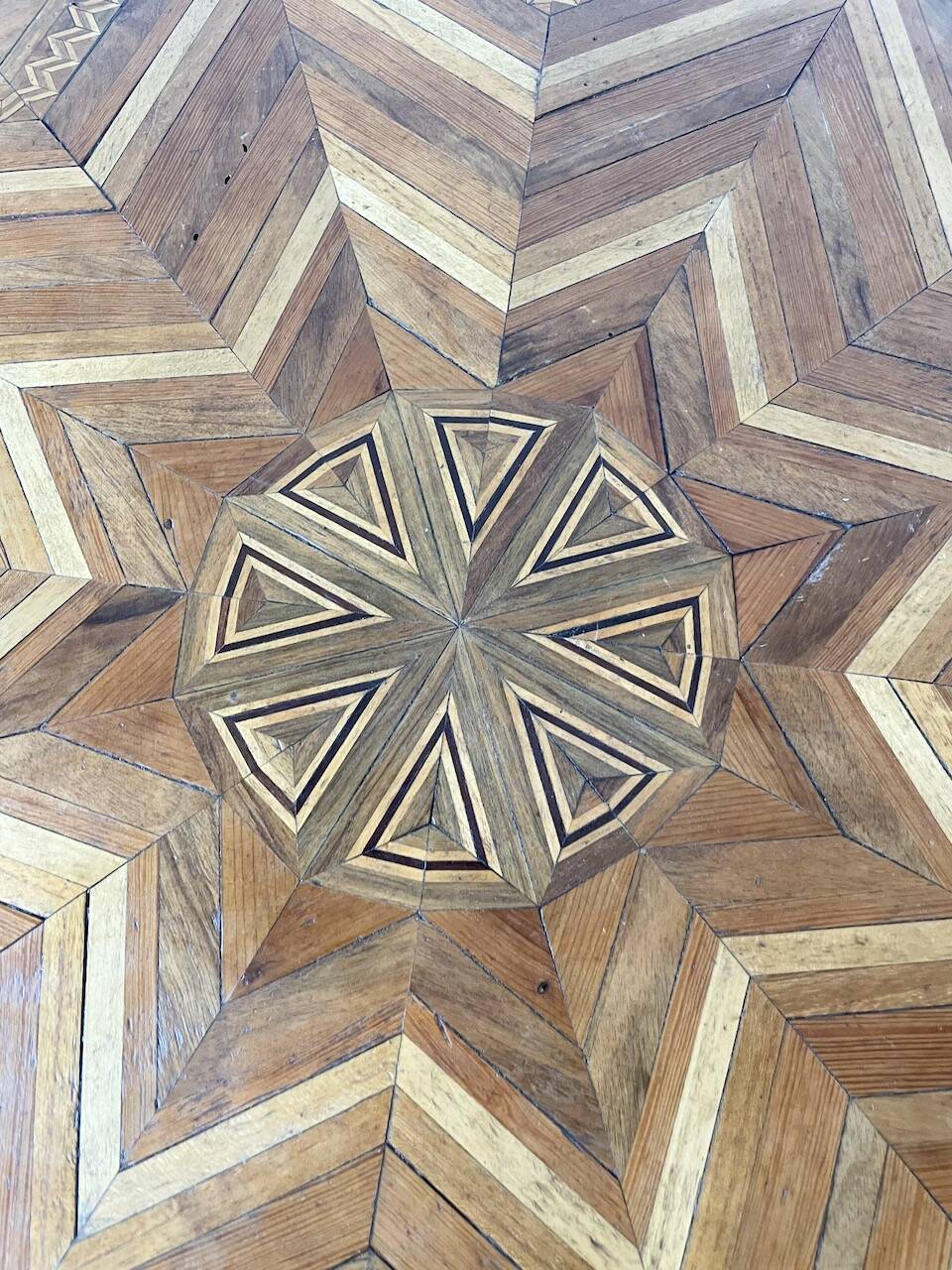19th century inlaid side table