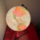 Vintage globe 1930 Perrina Picquart Metal and glass entirely original map geography