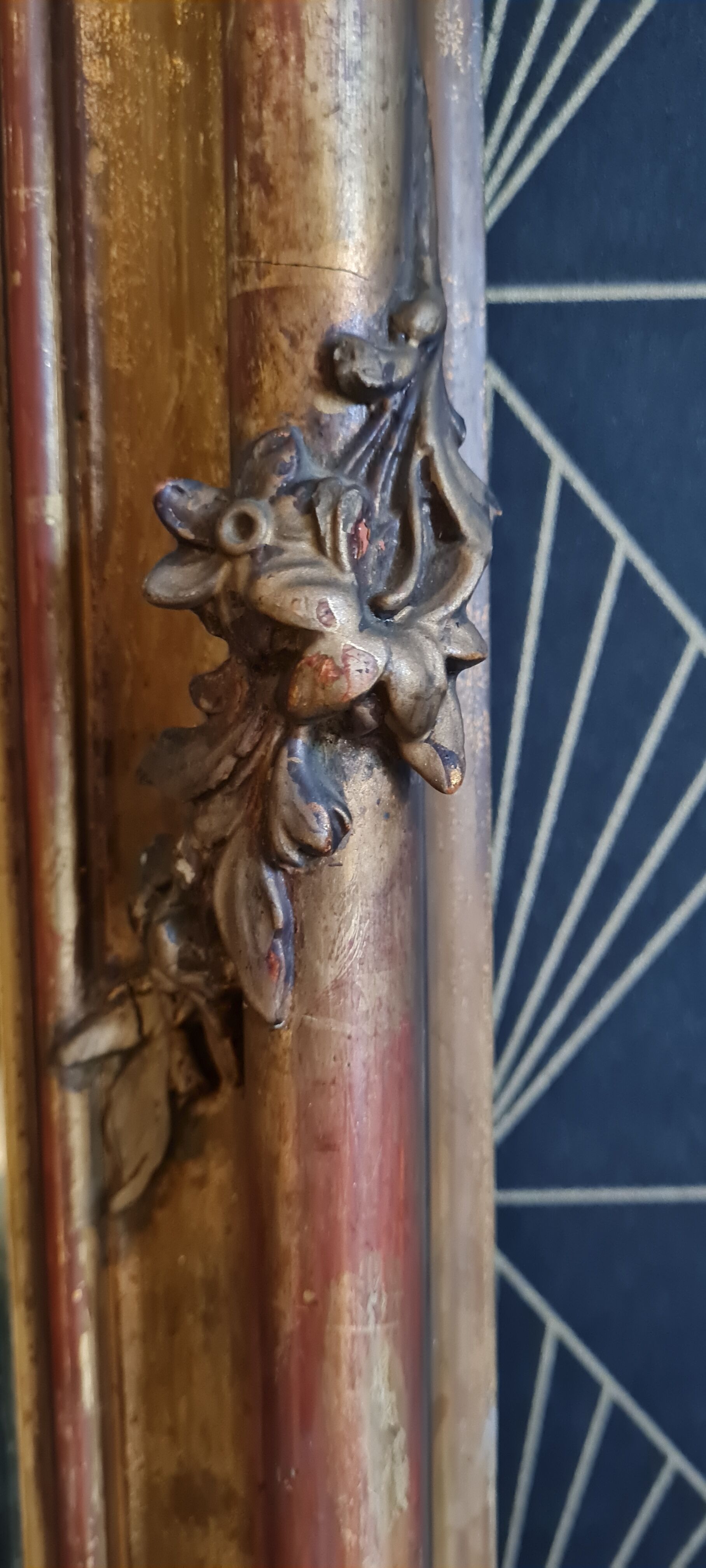 Louis XV style mirror - 137x81cm