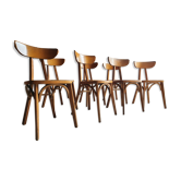 Lot de sept chaises luterma 1960