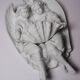 Basin in fine porcelain decorated with 2 angels, Germany 1900-1930