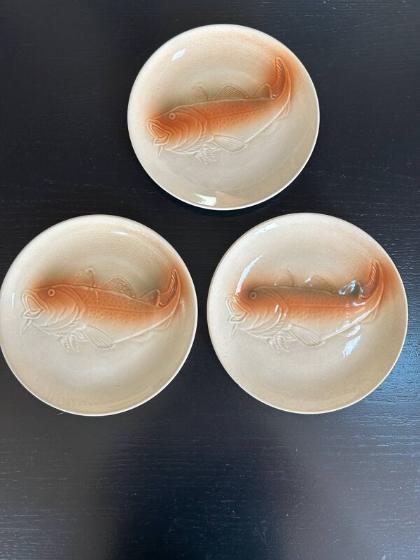 6 assiettes Saint Amand