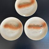 6 Saint Amand plates