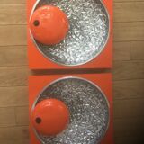 Pair of Discolor wall lights