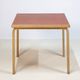 Alvar Aalto Model 81C Square Dining Table in Red Linoleum, Artek, 1970s