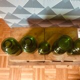 Lot de pots d’apothicaire