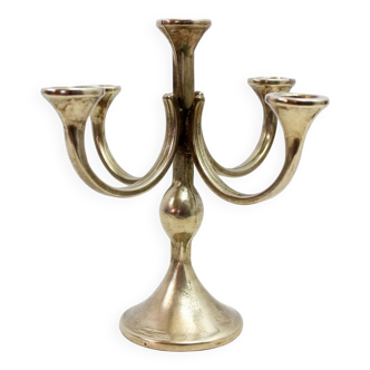 Bronze candle holder with 5 lights