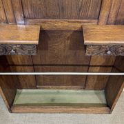 1930s Art Deco oak wardrobe