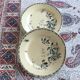 6 plates Gien theme bees and flowers