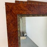 Grand miroir mural Art déco français, années 1930