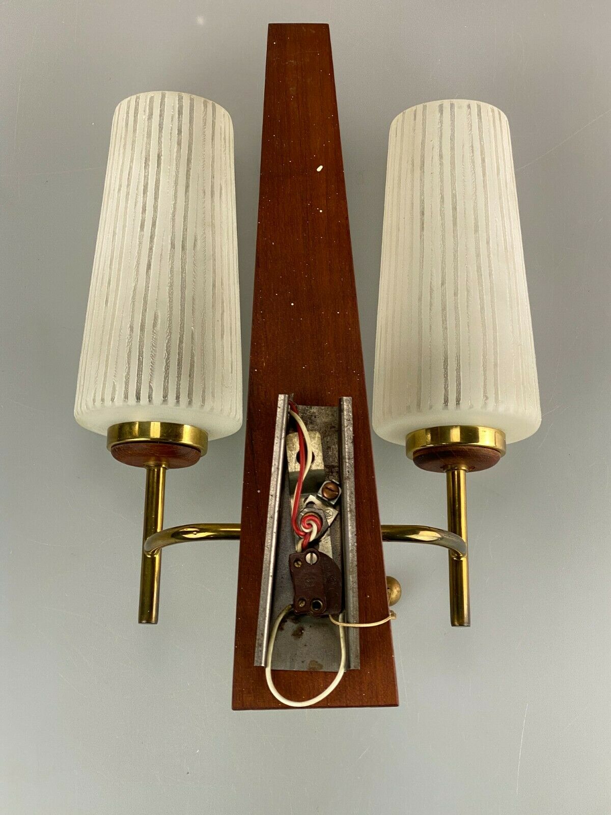 60s 70s wall light wall lamp lamp wall bag lamp teak design 60s 70s