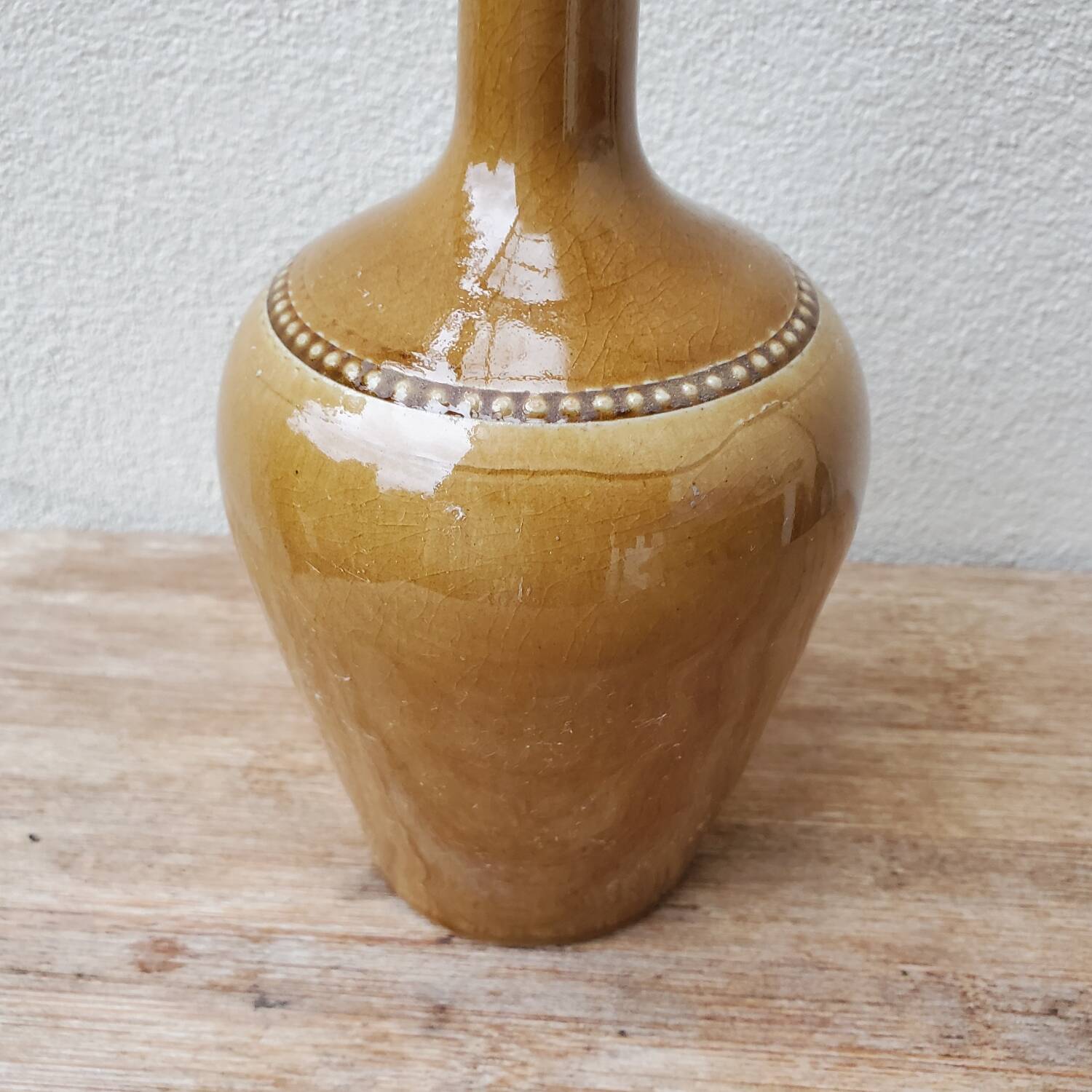 Pont-des-Vernes sandstone bottle signed