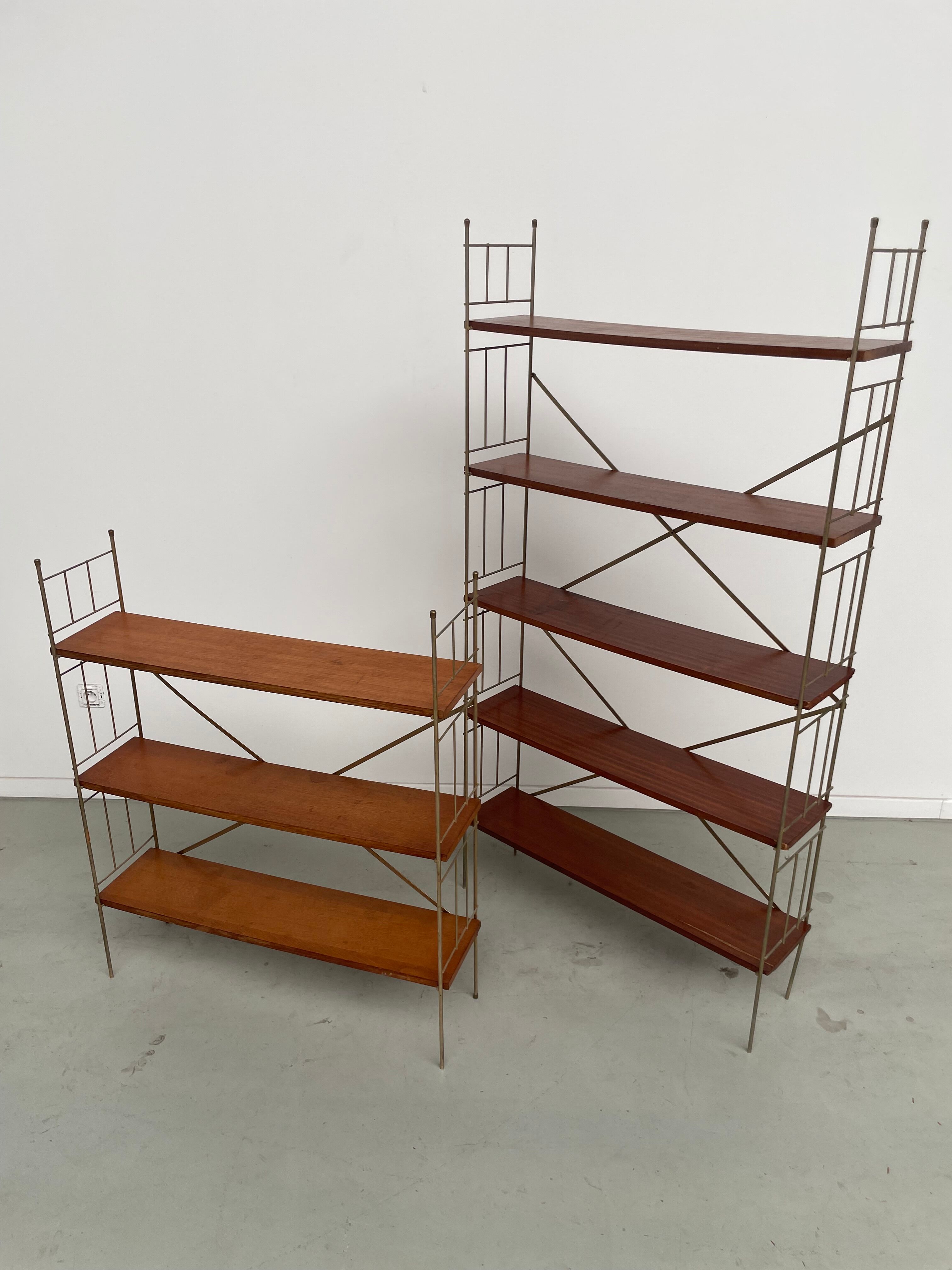 Pair shelves 60s