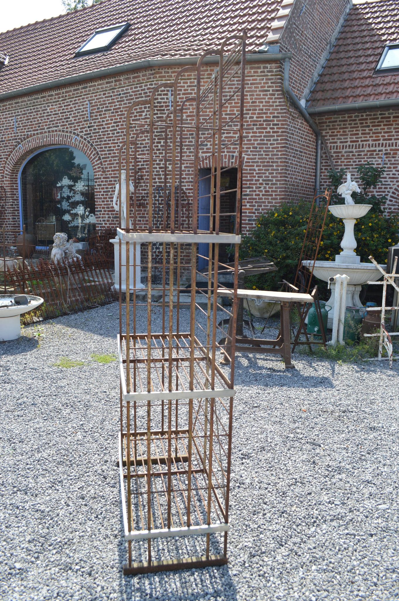 Étagère de boulangerie en fer