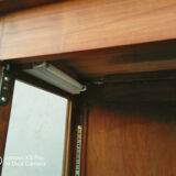 Vintage walnut showcase