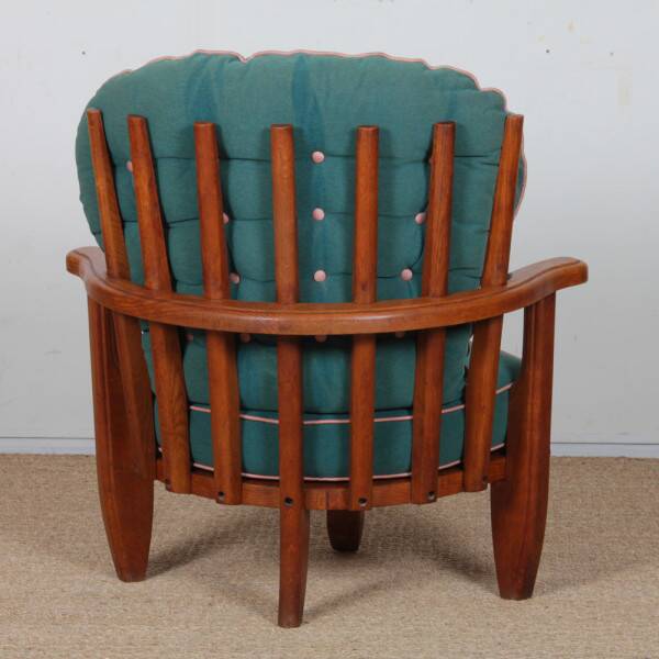 Armchair by Guillerme and Chambron for Votre Maison, 1960