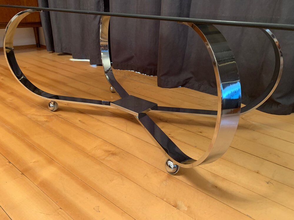 Mobile coffee table, Italy, 1970s