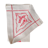 Old embroidered tablecloth