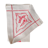 Old embroidered tablecloth