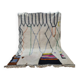 Handmade wool Berber rug 300X200 cm