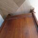 English asymmetrical chest of drawers - Art Deco - Mirror - 2 doors - 5 drawers - Mesh blond oak