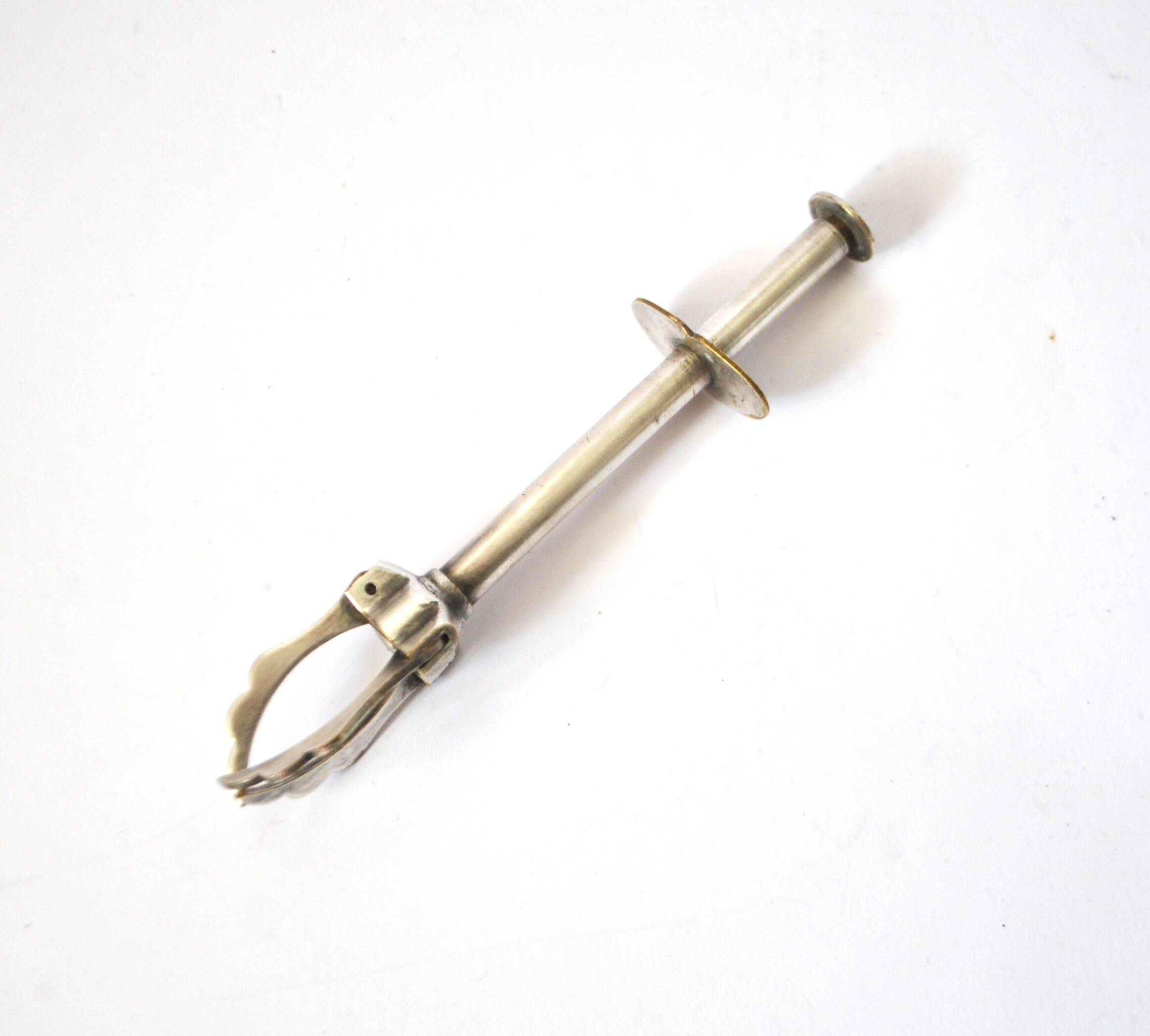 Vintage silver-plated ice sugar tongs "Crab Tongs"