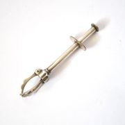 Vintage silver-plated ice sugar tongs "Crab Tongs"