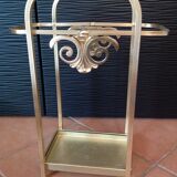 Brass umbrella holder art deco style