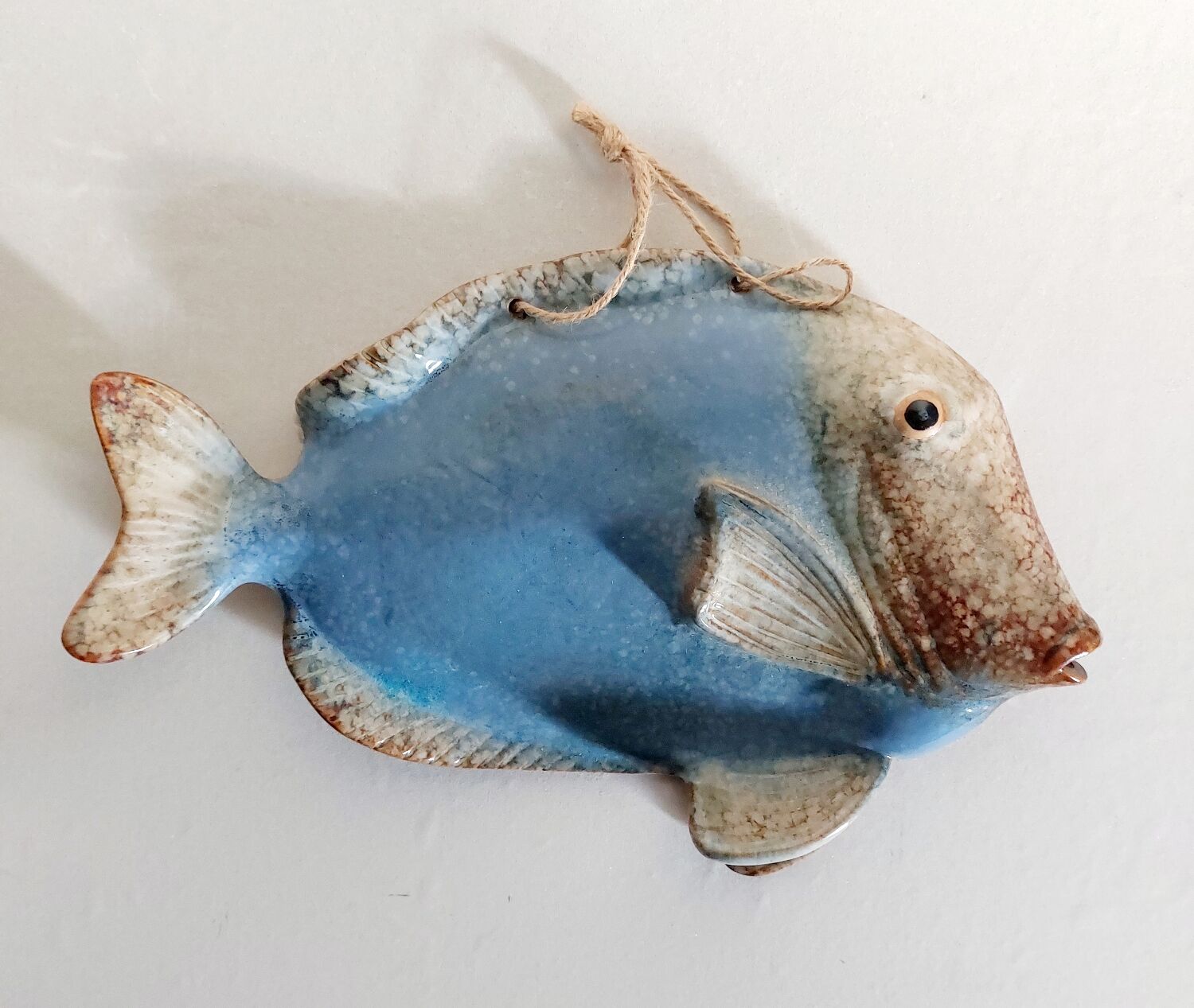 Vintage ceramic fish to hang