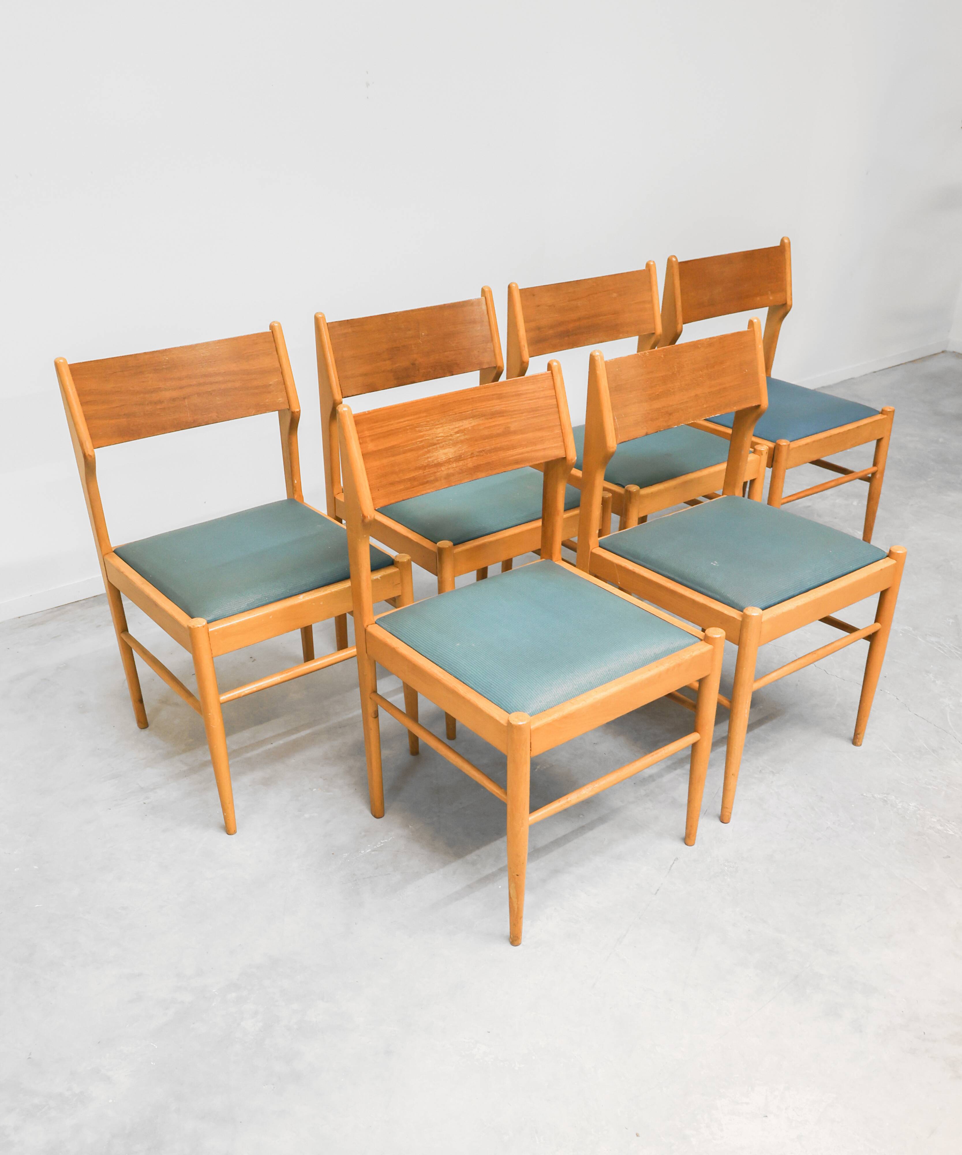 Vintage Scandinavian Dining Chairs, 1970s.