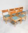 Vintage Scandinavian Dining Chairs, 1970s.