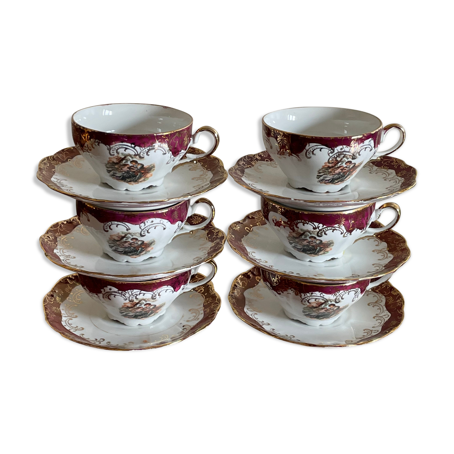 Fine porcelain coffee service adp italy