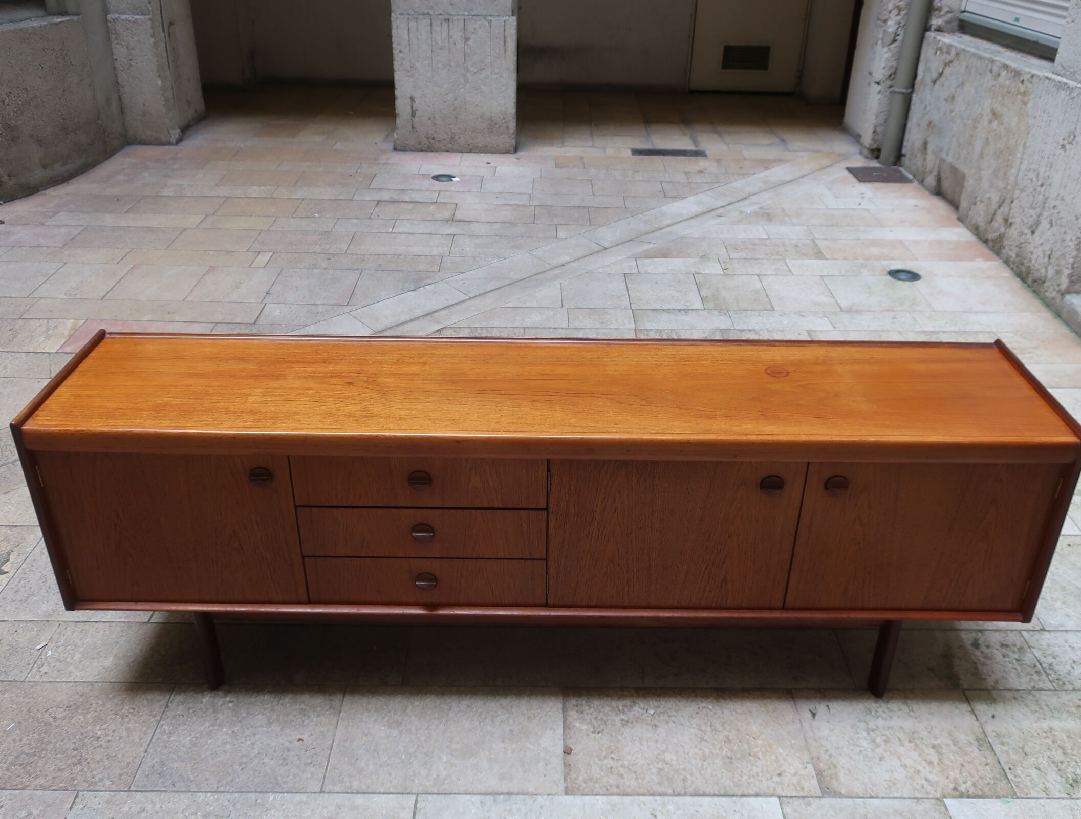 White & Newton teak sideboard, 1960s
