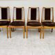 4 vintage chairs from the 1960s