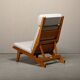Hans J. Wegner AP71 Lounge Chair, Oak and Graphic fabric for AP Stolen, Den