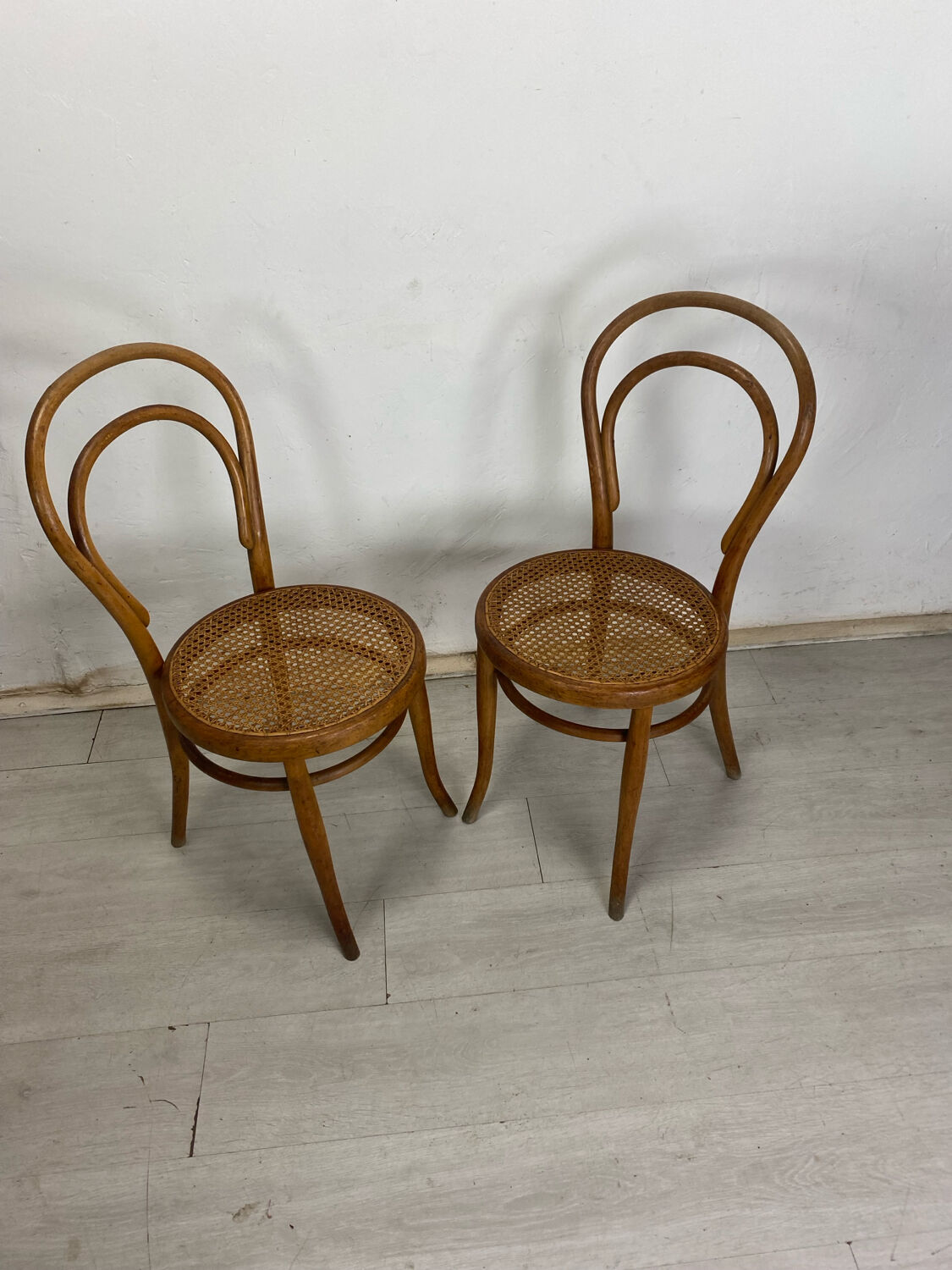 Paire de chaises bistrot
