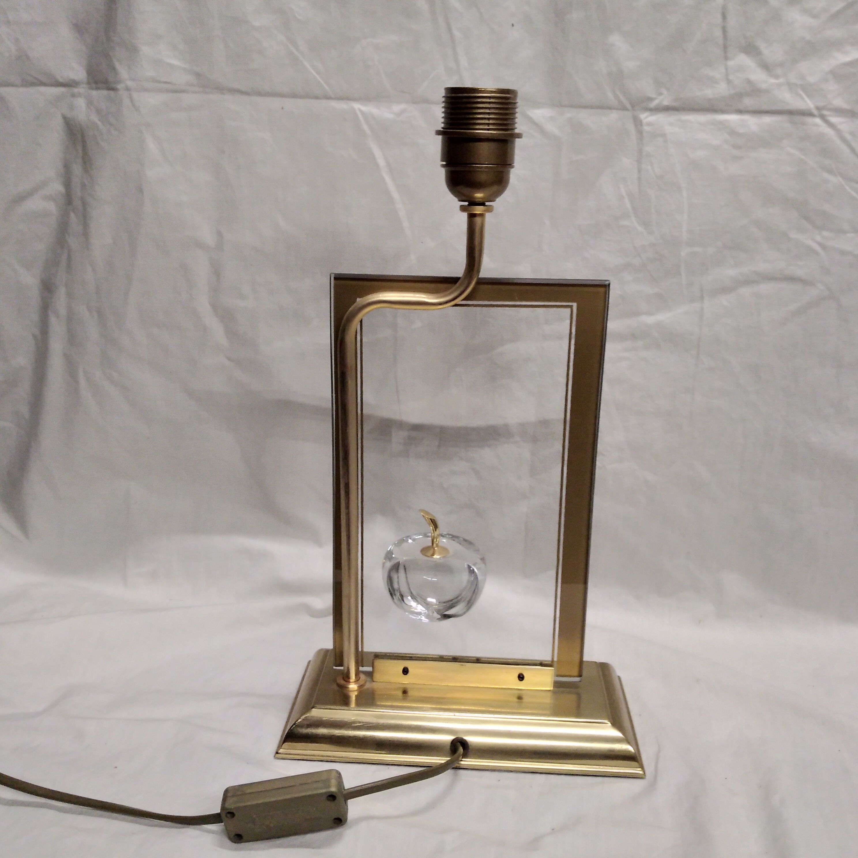 Homemade apple lamp the dolphin 1970