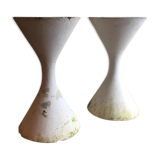 Pair of vases Anton Bee and Willy Guhl for Eternit, creation 195